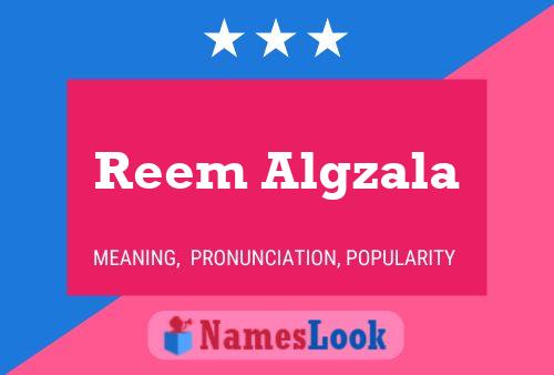 Pôster do nome Reem Algzala