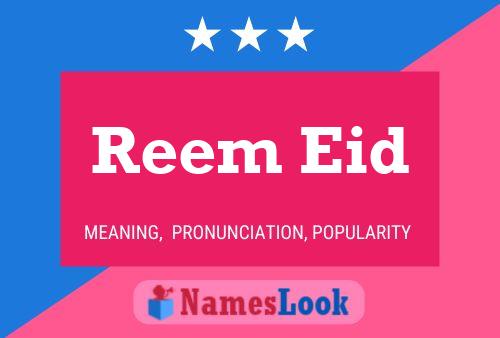 Pôster do nome Reem Eid