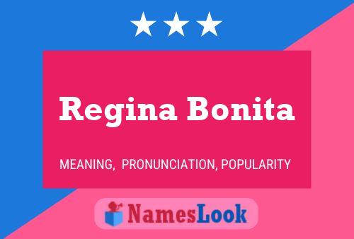 Pôster do nome Regina Bonita