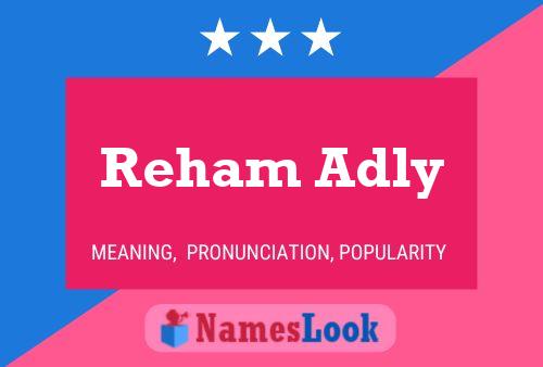 Pôster do nome Reham Adly