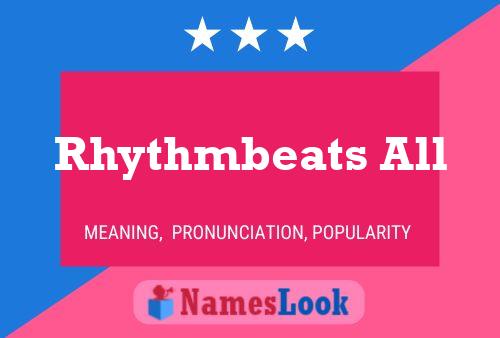 Pôster do nome Rhythmbeats All