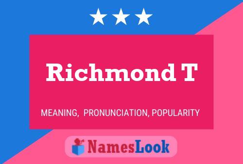 Pôster do nome Richmond T