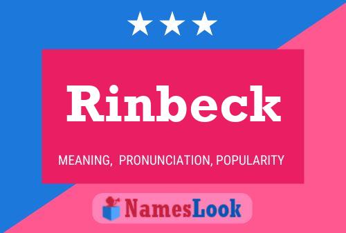 Pôster do nome Rinbeck