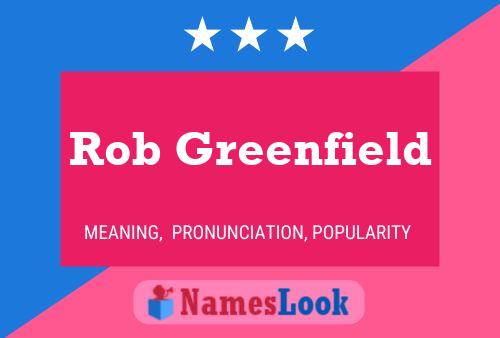 Pôster do nome Rob Greenfield