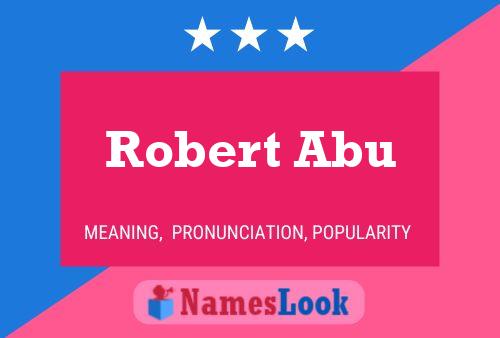 Pôster do nome Robert Abu