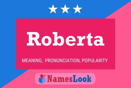 Pôster do nome Roberta