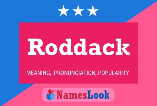 Pôster do nome Roddack