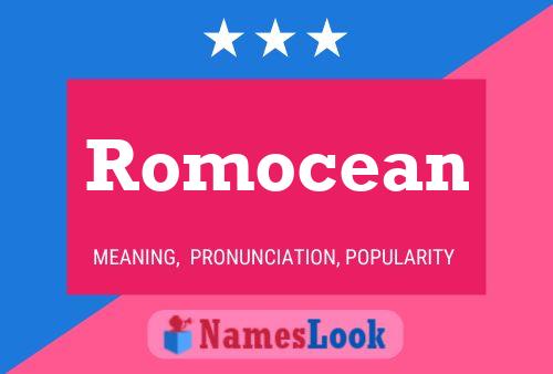 Pôster do nome Romocean