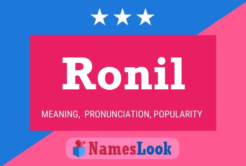 Pôster do nome Ronil