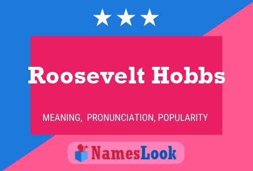 Pôster do nome Roosevelt Hobbs