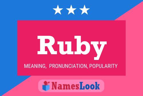 Pôster do nome Ruby