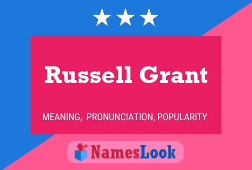 Pôster do nome Russell Grant