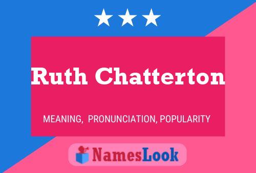 Pôster do nome Ruth Chatterton