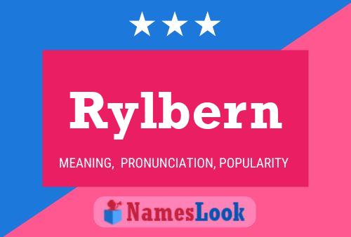 Pôster do nome Rylbern