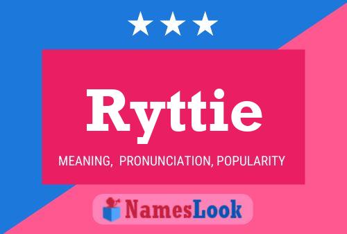 Pôster do nome Ryttie