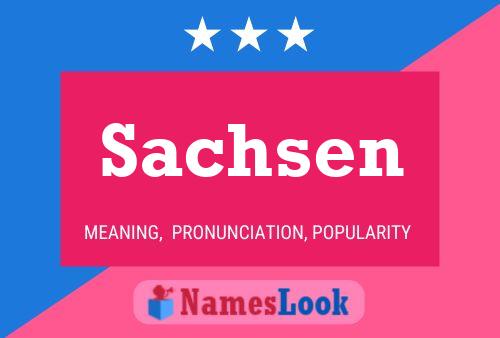 Pôster do nome Sachsen