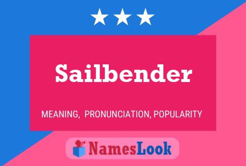 Pôster do nome Sailbender