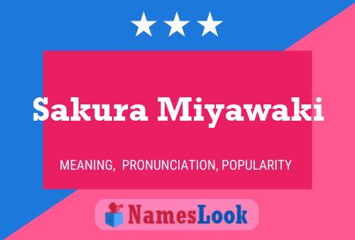 Pôster do nome Sakura Miyawaki