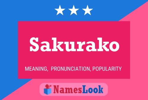 Pôster do nome Sakurako