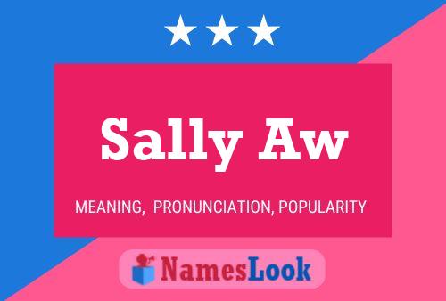 Pôster do nome Sally Aw