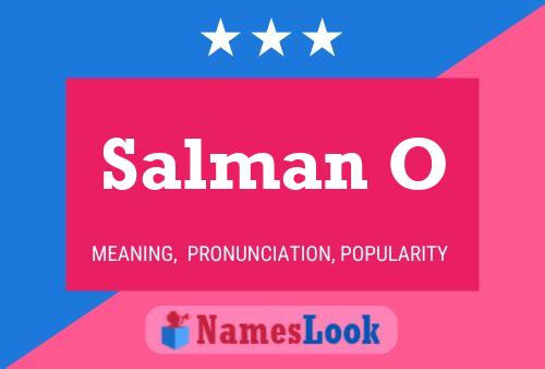 Pôster do nome Salman O