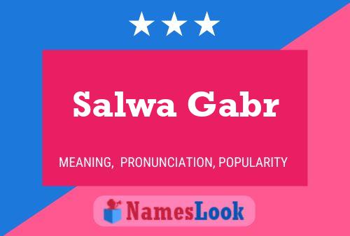 Pôster do nome Salwa Gabr