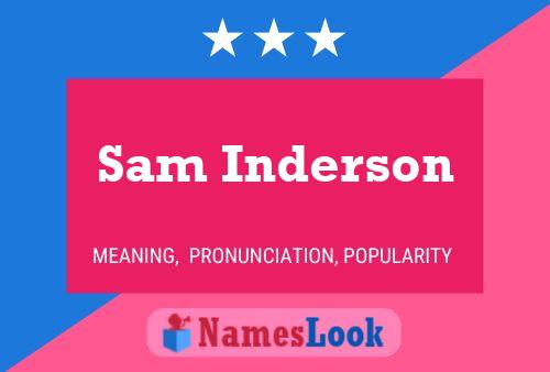 Pôster do nome Sam Inderson