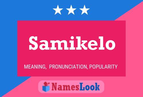 Pôster do nome Samikelo