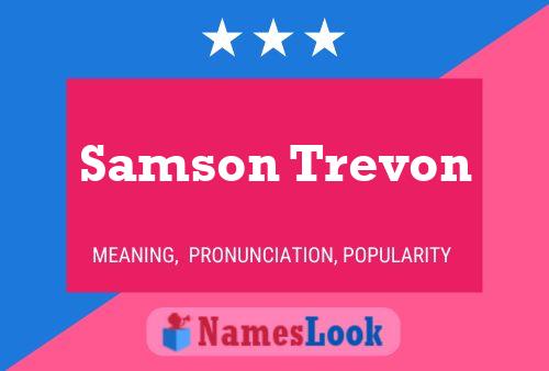 Pôster do nome Samson Trevon