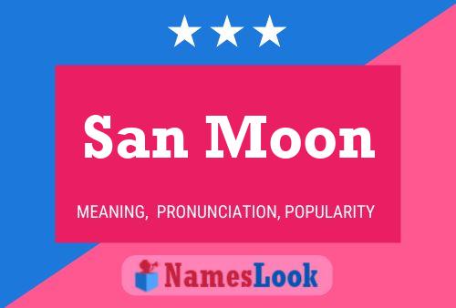 Pôster do nome San Moon