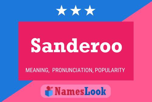 Pôster do nome Sanderoo