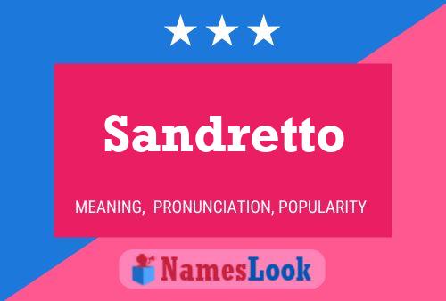 Pôster do nome Sandretto