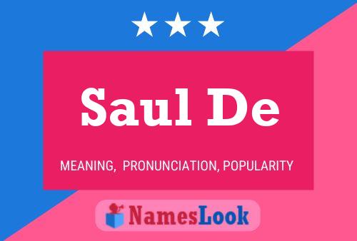 Pôster do nome Saul De