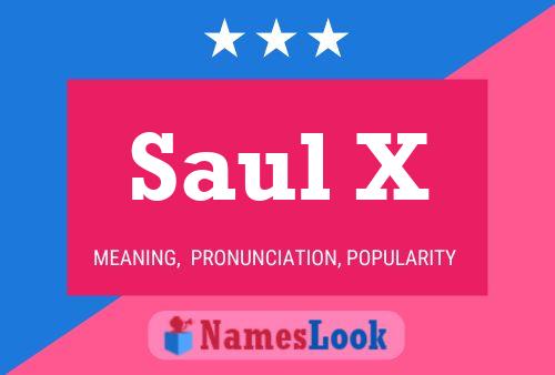 Pôster do nome Saul X