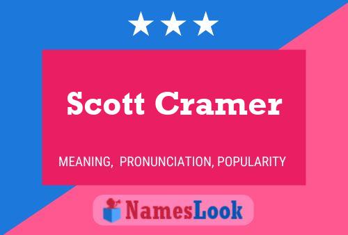 Pôster do nome Scott Cramer