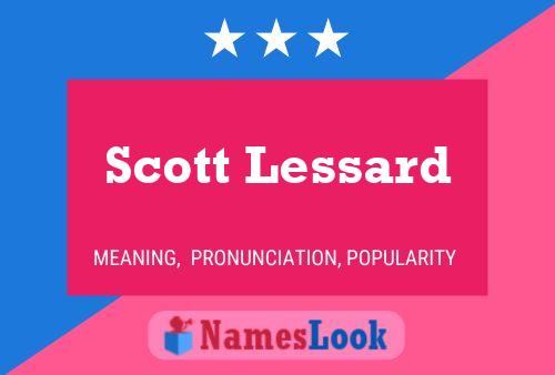 Pôster do nome Scott Lessard