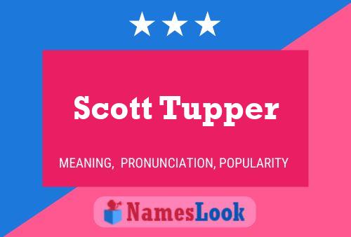 Pôster do nome Scott Tupper