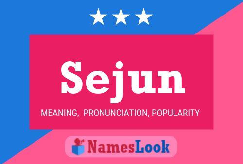 Pôster do nome Sejun