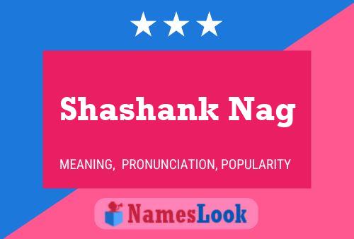 Pôster do nome Shashank Nag