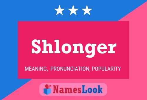 Pôster do nome Shlonger