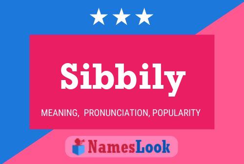 Pôster do nome Sibbily