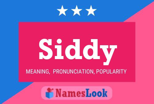 Pôster do nome Siddy