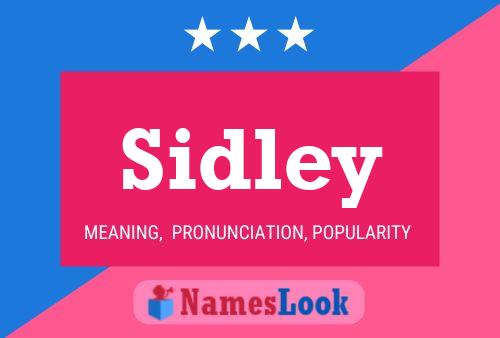 Pôster do nome Sidley