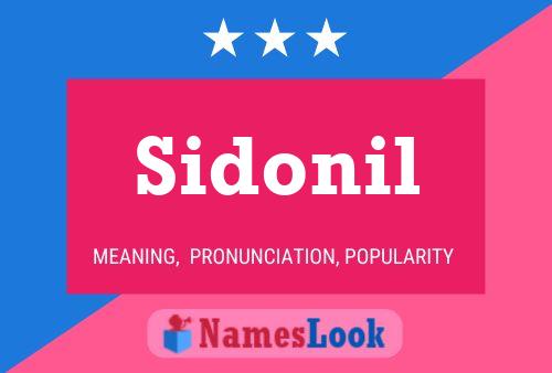 Pôster do nome Sidonil