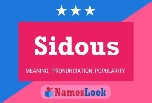 Pôster do nome Sidous