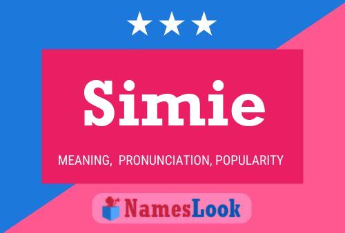 Pôster do nome Simie