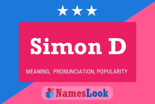 Pôster do nome Simon D