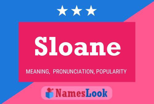 Pôster do nome Sloane