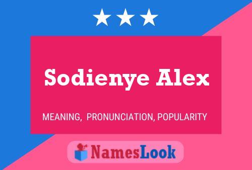 Pôster do nome Sodienye Alex