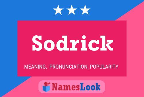 Pôster do nome Sodrick